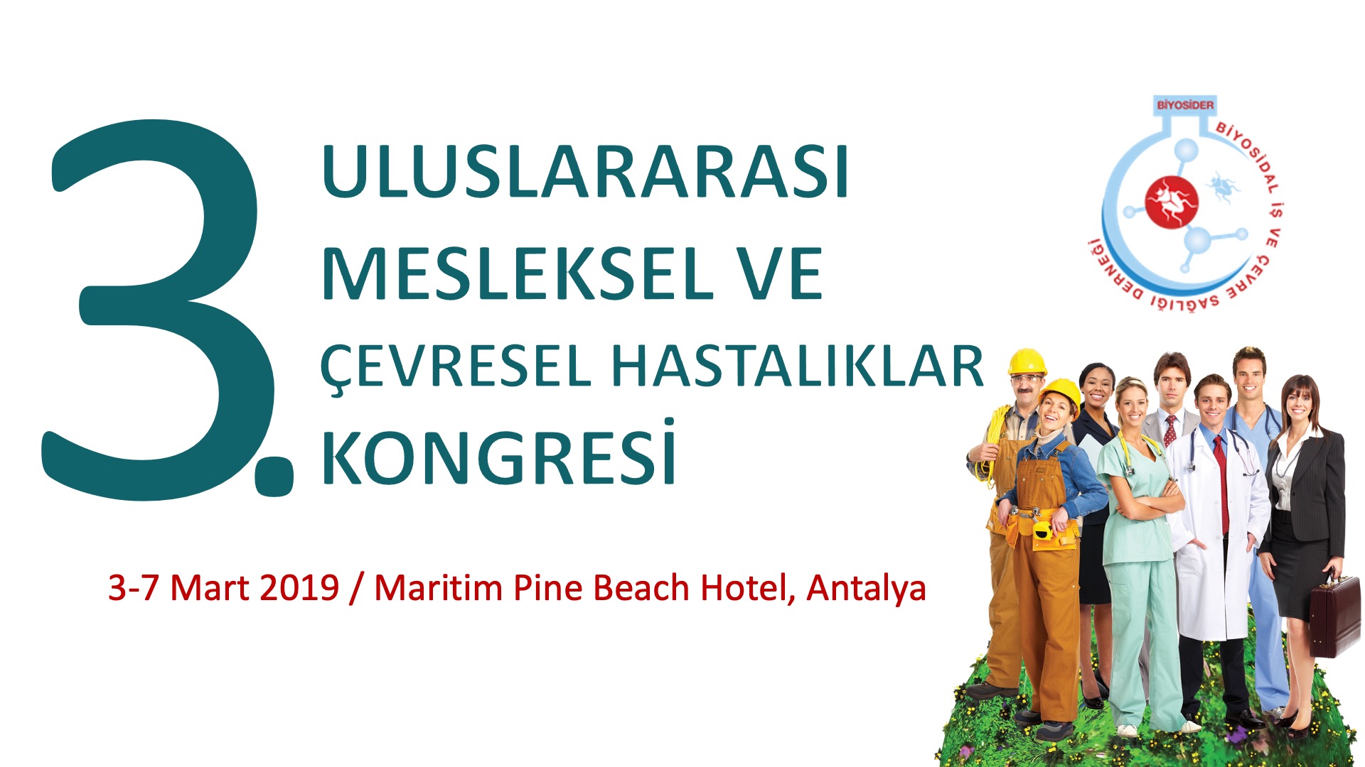 3. Uluslararası Mesleksel ve Çevresel Hastalıklar Kongresi 3-7 Mart 2019